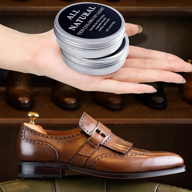Crème à l'huile de vison 30ml/100ml, pour chaussures en cuir, sacs, crème de soin du cuir, crème d'entretien du cuir, accessoires d'artisanat du cuir