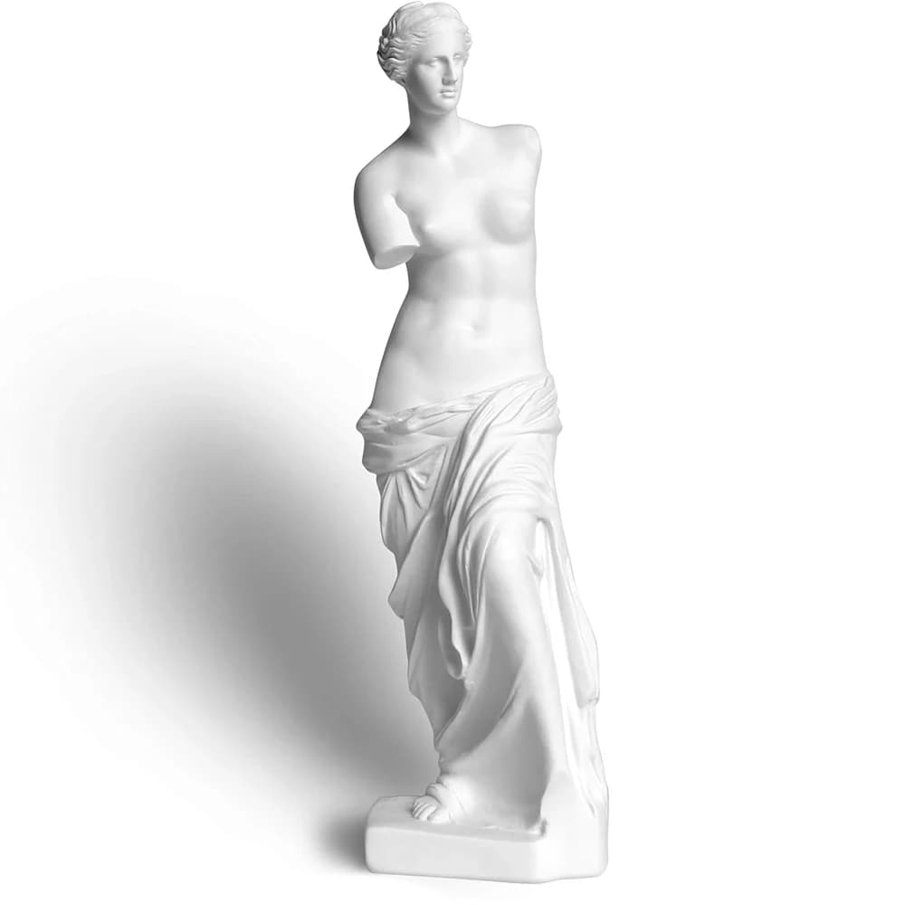 Figurine de la mythologie grecque en résine, Statue de Venus de Milo, Sculpture d'Afrodite, Figurine de déesse, décoration artistique, décorations pour la maison ou le bureau