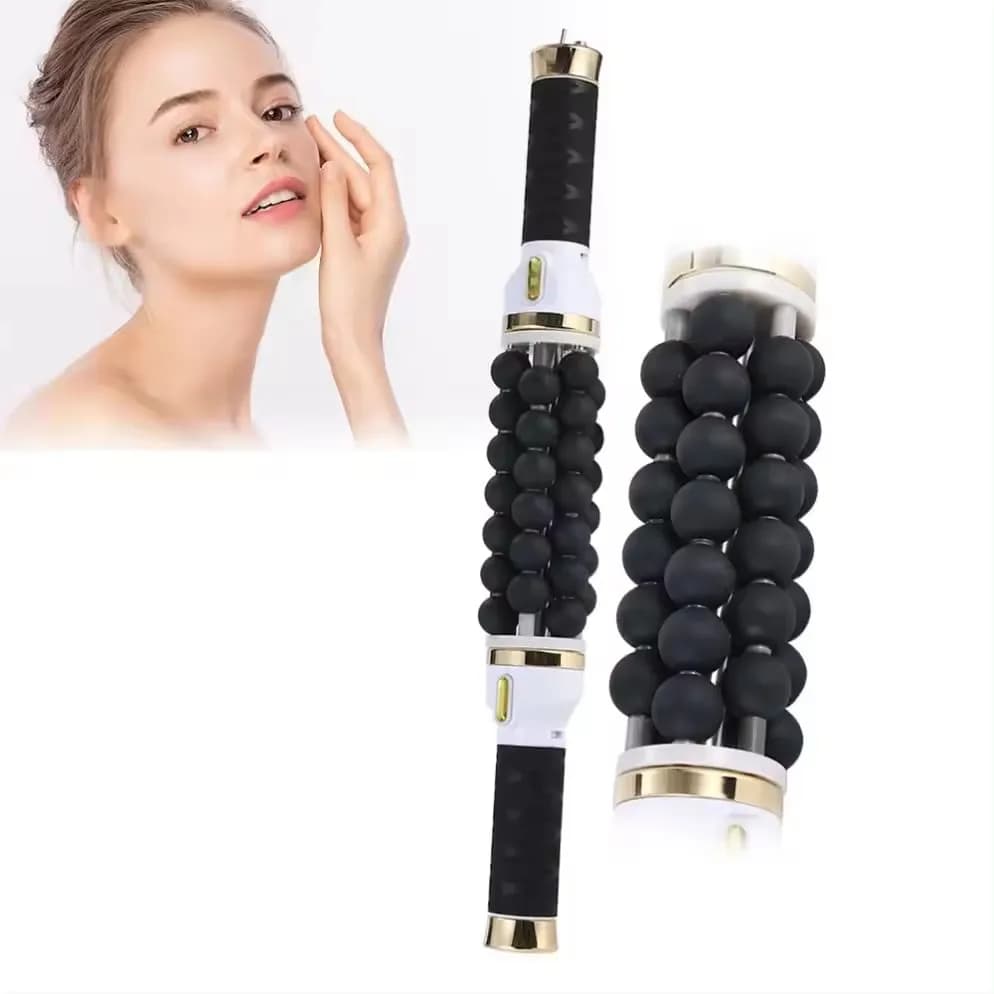 Rouleau électrique 40W pour le corps musculaire, relaxant, Massage roulant à haute fréquence, Fitness, Anti-Cellulite, Machine amincissante pour femmes