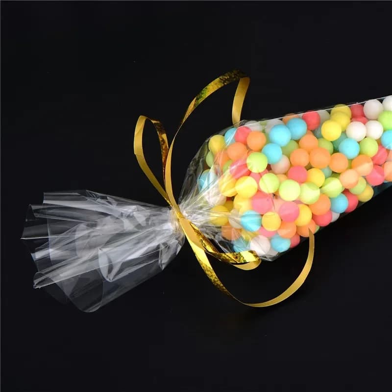 Ruban frisé argenté et doré en rouleau, rubans dorés pour ballons, pour la décoration de fêtes et festivals, artisanat, emballage cadeau, 5mm x 100 yards