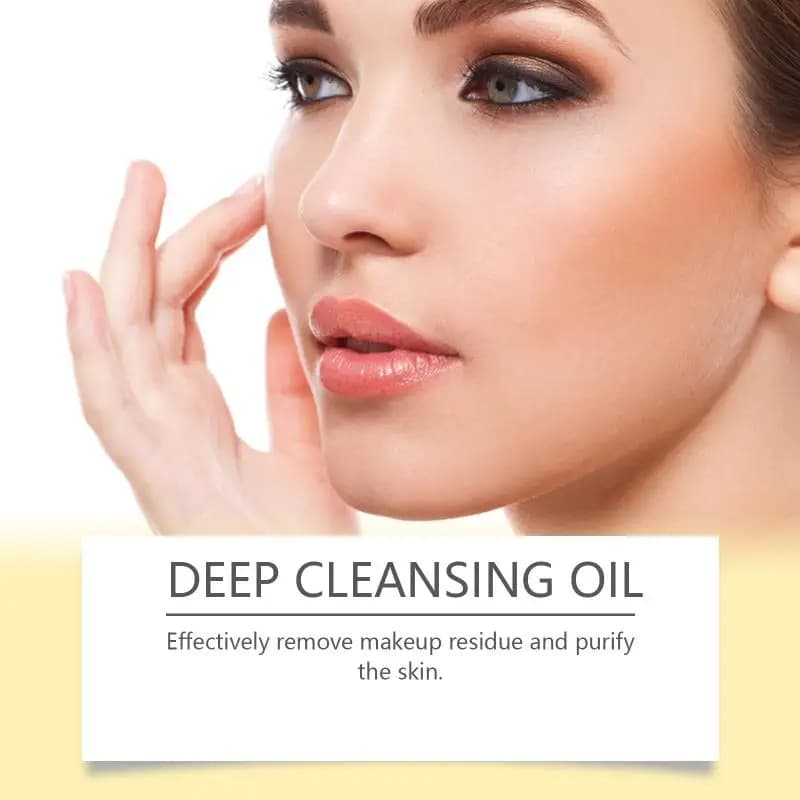 Huile démaquillante nettoyante pour le visage EELHOE, soin multi-usages doux, nourrissant et hydratant, indispensable