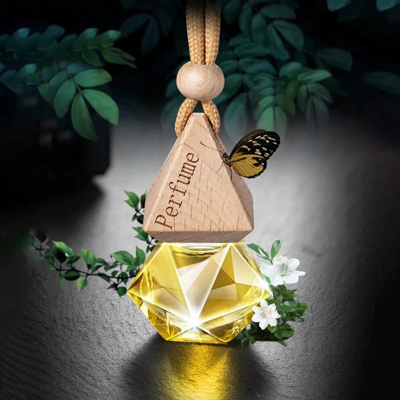 Bouteille pendentif de parfum d'aromathérapie automatique