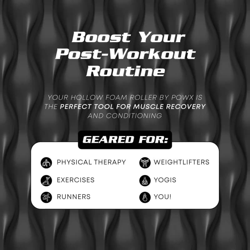 Rouleaux en mousse texturée pour massage musculaire
