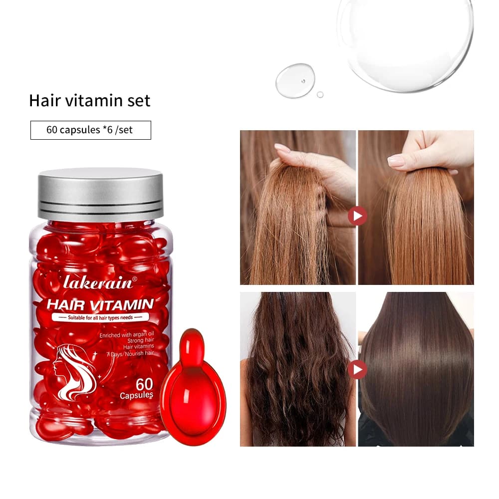 Sérum de traitement des cheveux et capsules de soin des cheveux