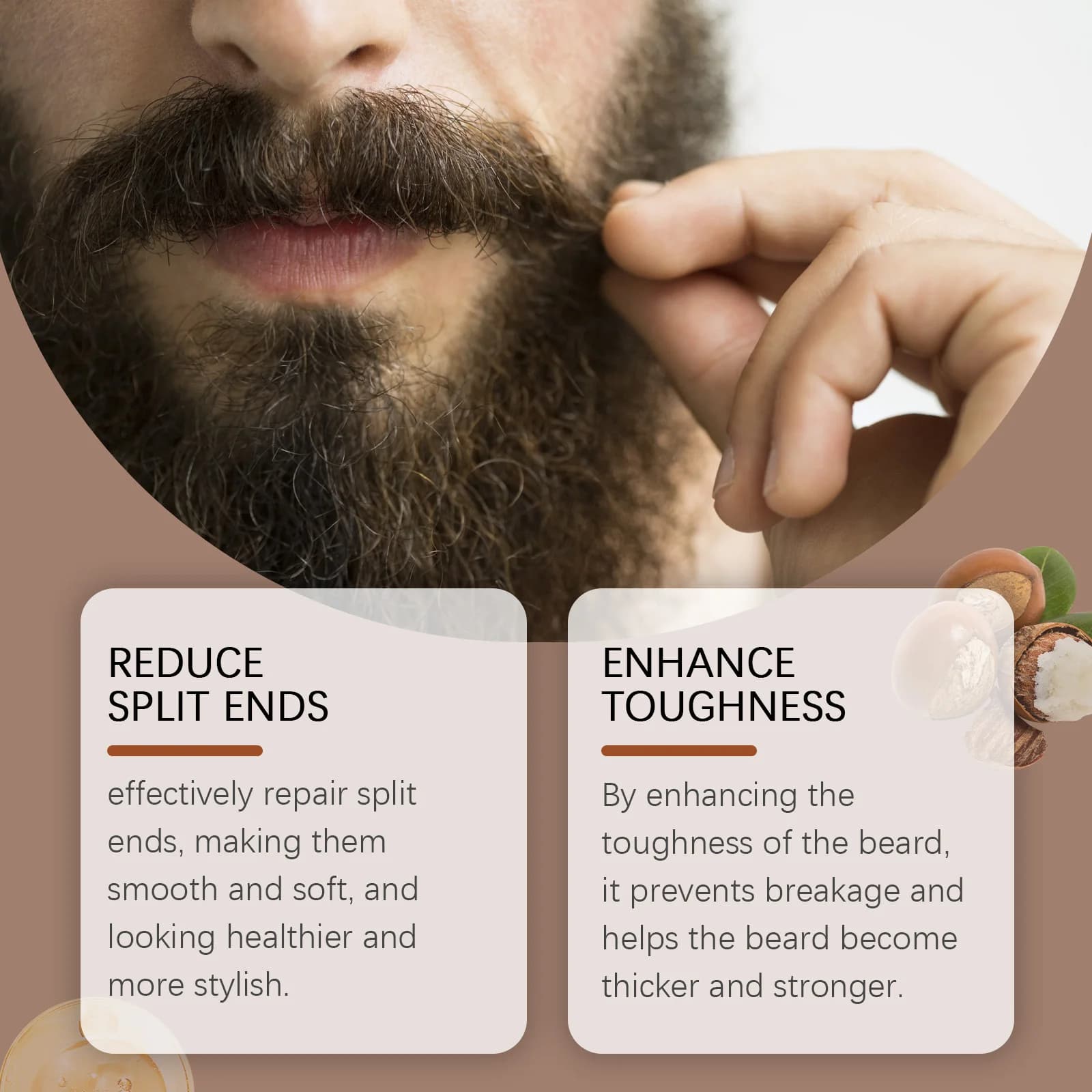 Baume à barbe pour hommes