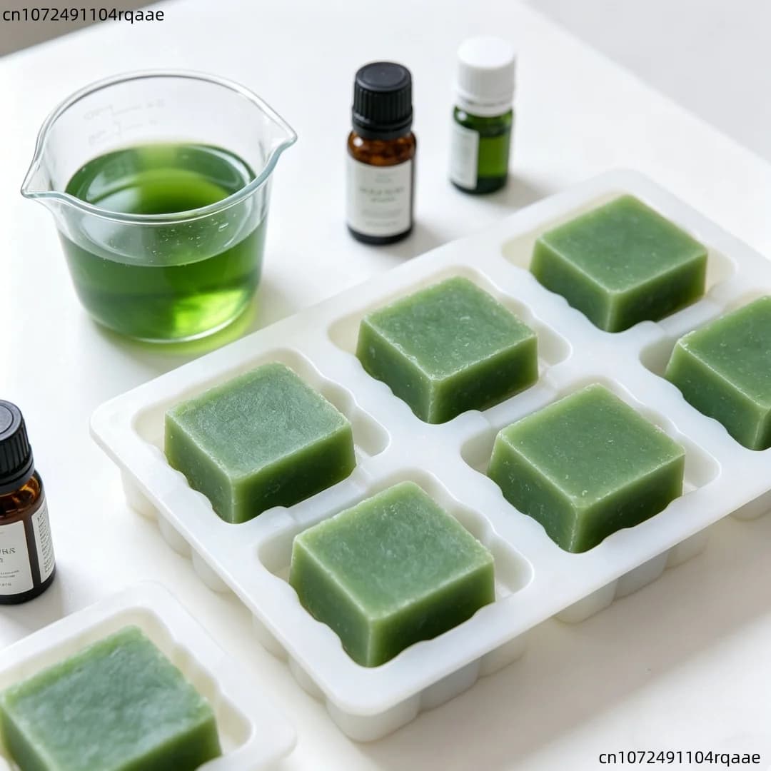 Huile de Neem, de Lotus Bleu, d'Armoise et d'Agarwood Purement Naturelle – Matière Première pour Soins de Massage, Savons DIY, Parfums, Épices Végétales et Aromathérapie