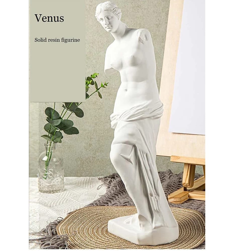 Figurine de la mythologie grecque en résine, Statue de Venus de Milo, Sculpture d'Afrodite, Figurine de déesse, décoration artistique, décorations pour la maison ou le bureau