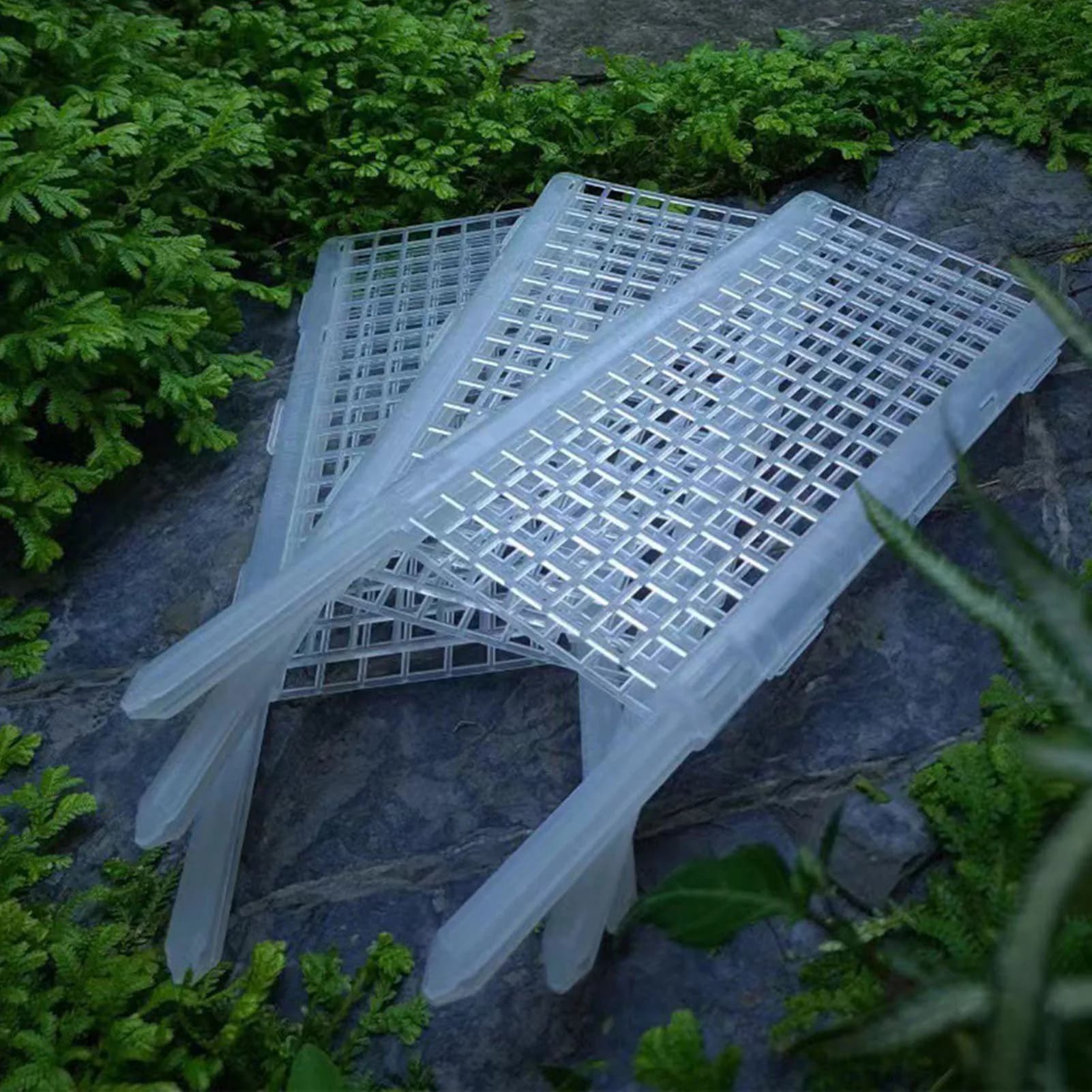 Poteau de mousse en plastique pour plantes, support de poteau creux pour plantes d'intérieur et d'extérieur