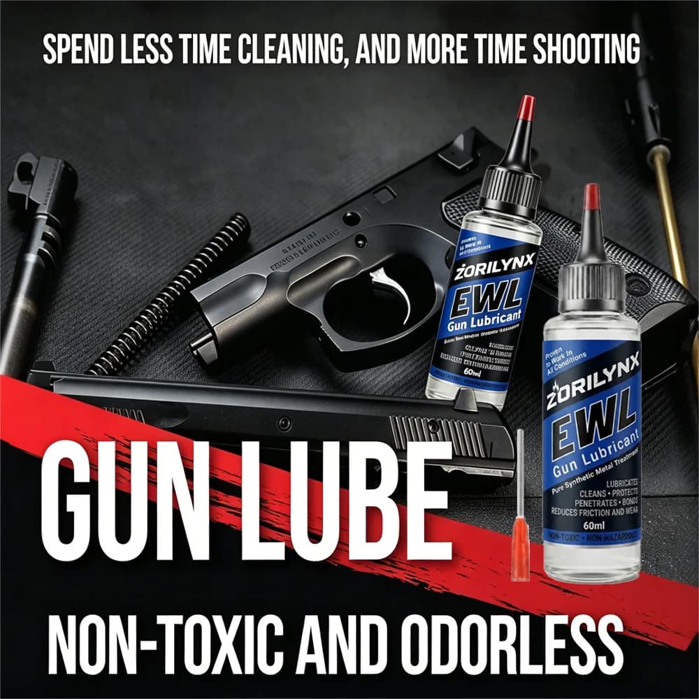 Huile lubrifiante pour armes à feu EWL 60 ml
