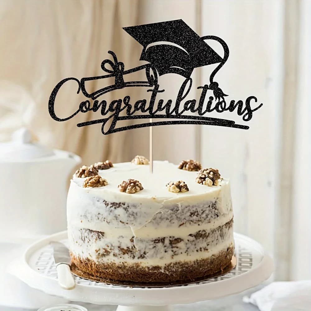 Décoration de gâteau de remise de diplôme