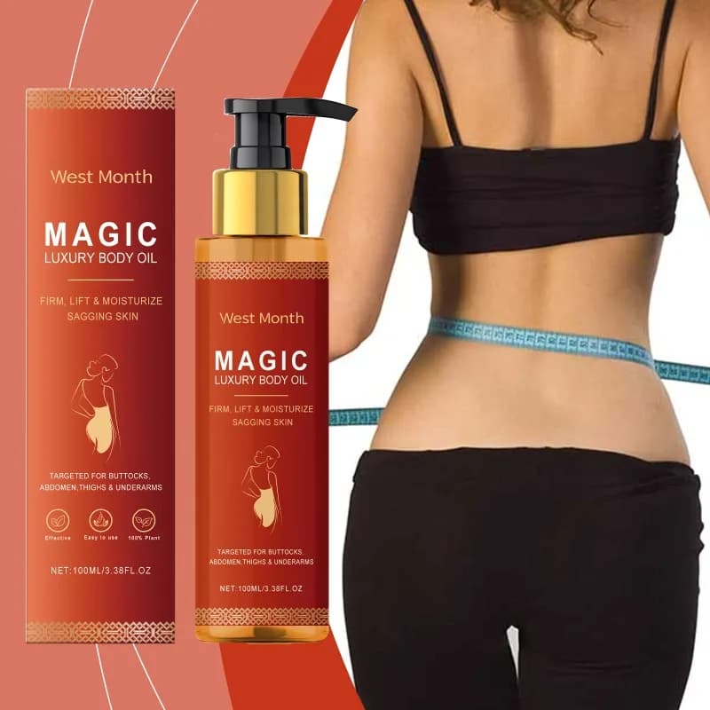 L'huile hydratante raffermissante pour le corps hydrate, soulève, resserre, répare et nourrit la peau. Huile hydratante