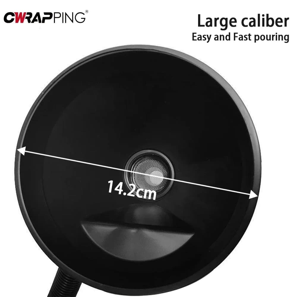 Entonnoir de ravitaillement de moteur avec filtre pour voiture