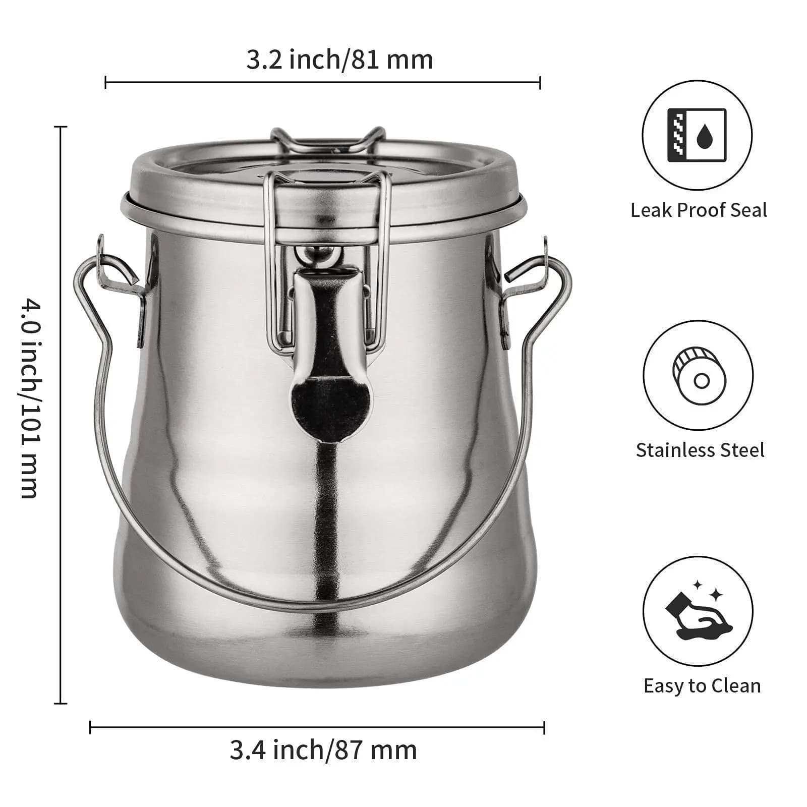 Laveur de pinceaux à peinture à l'huile en acier inoxydable avec pot à huile et filtre poreux amovible, nettoyeur de pinceaux en acier inoxydable scellé