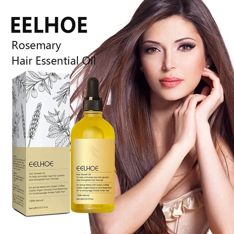 1/2/3 pièces huile naturelle de croissance des cheveux romarin Anti perte de cheveux repousse réparation hydratante Anti calvitie huile de sérum de croissance rapide des cheveux