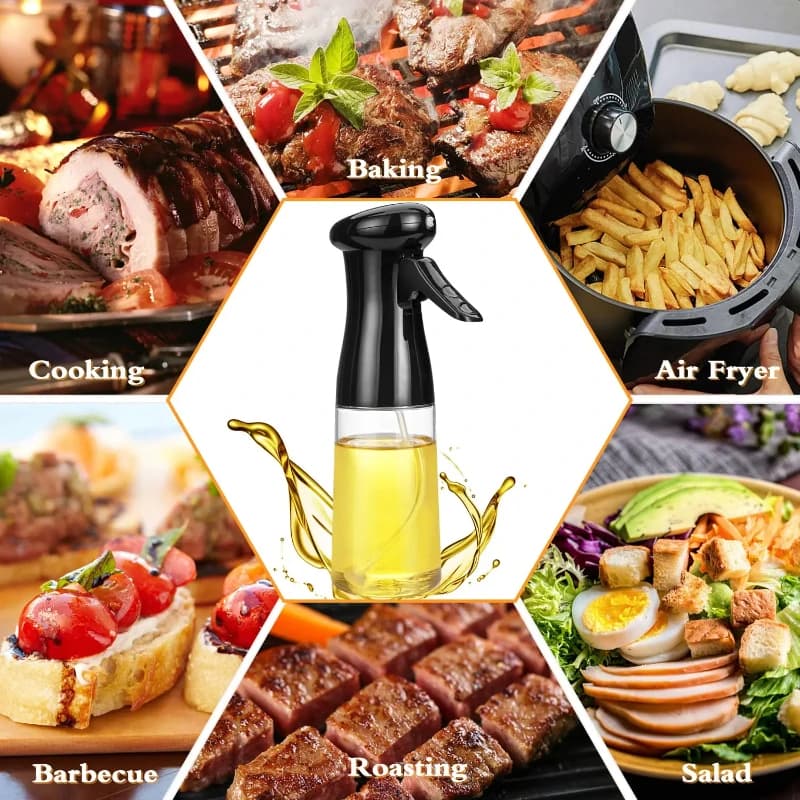 Bouteille de pulvérisation d'huile pour la cuisine