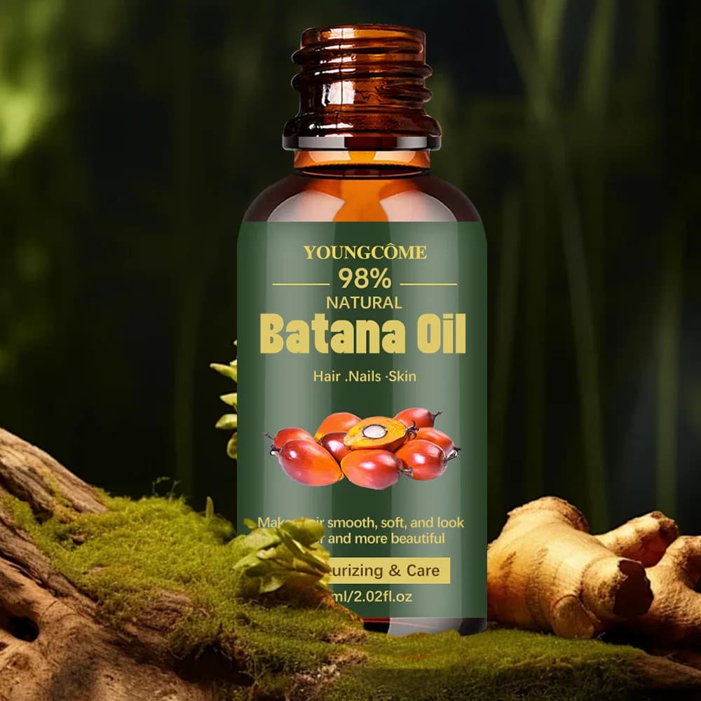 Huile de Batana naturelle pour la croissance des cheveux, huile de Batana Pure, renforce la brillance des cheveux pour femmes, prévient la perte de cheveux, élimine les pointes fourchues, 1/3 pièces