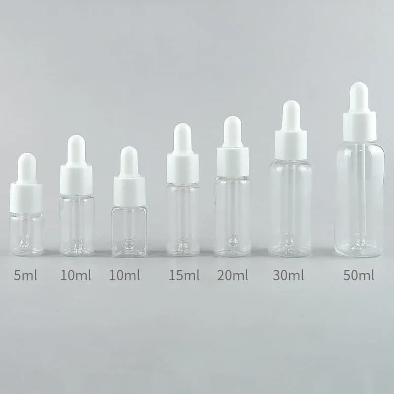 Bouteille d'huile essentielle en plastique de 5 à 50ml