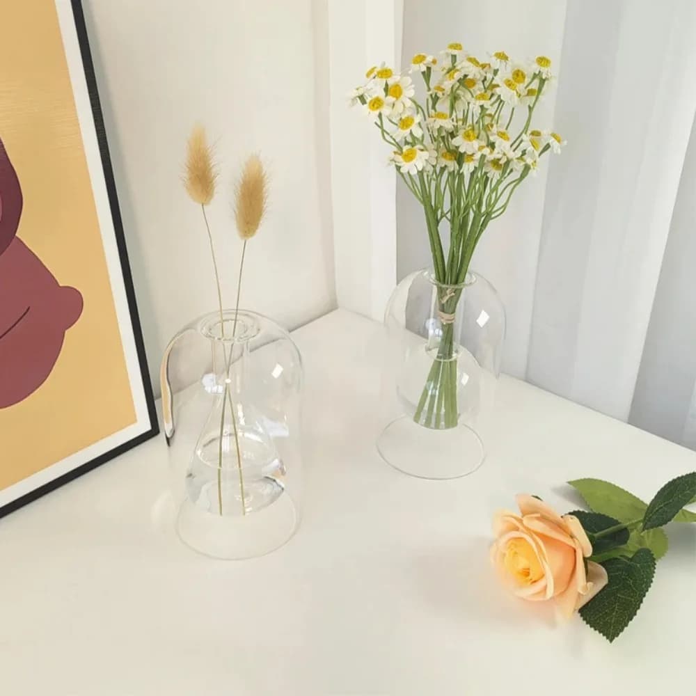 Bouteille de diffuseur d'aromathérapie, huile essentielle en verre avec bâtons de diffuseur, conteneurs transaprent de stockage domestique de 130/200ML