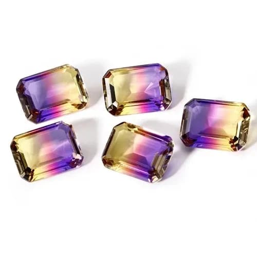 Pierres Précieuses Rectangulaires Tourmaline At