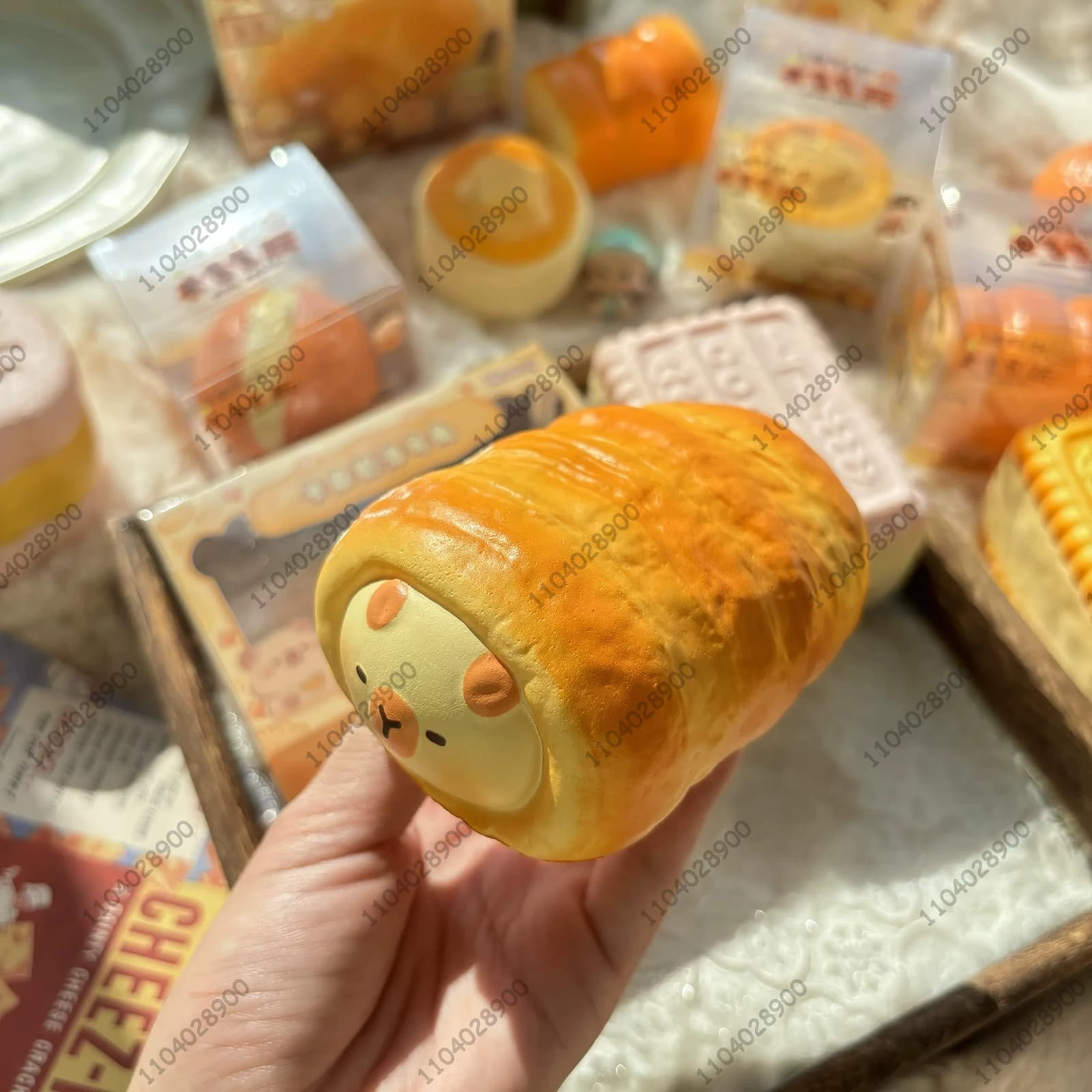 Capybara boulangerie lente augmentation Squishy
