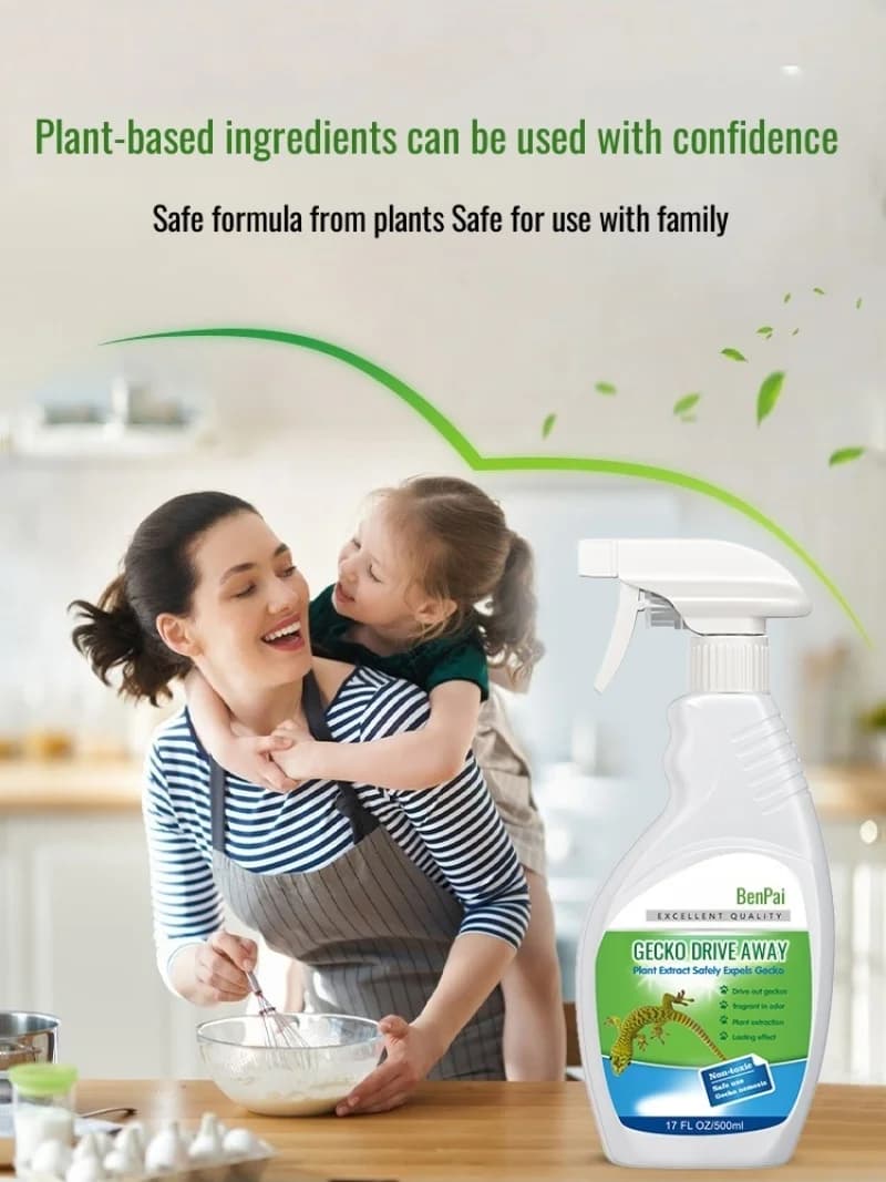 Gecko-Spray répulsif domestique pour petits animaux, Buster extérieur, longue durée