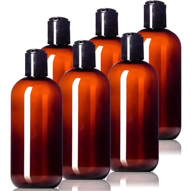 Bouteille rechargeable de 300/500ML, bouteille de shampoing vert Olive, Gel douche, grande capacité, rosée Pure, sans déversement, Contianer de stockage réutilisable