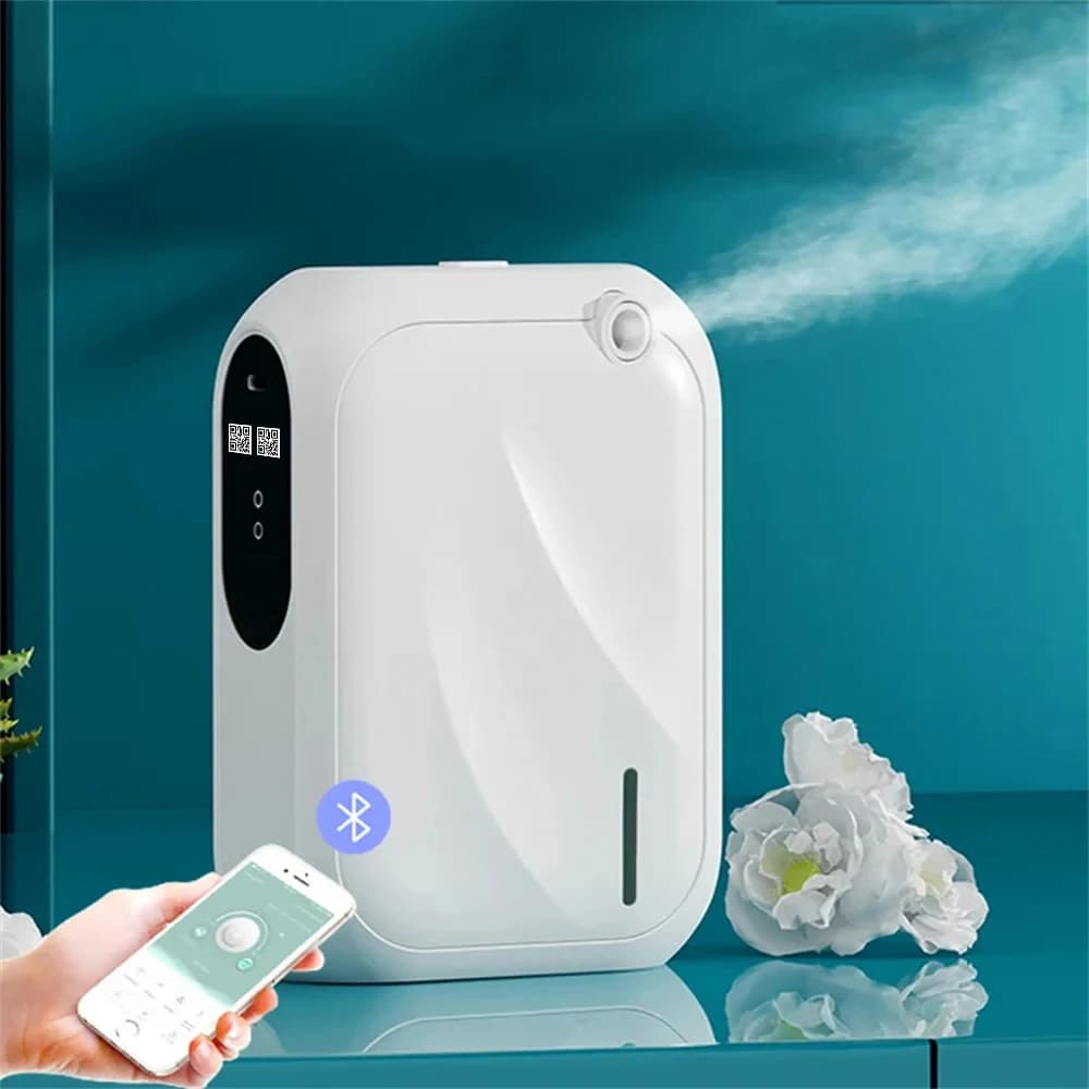 Diffuseur d'arôme Machine à parfum couverture 200m3 Bluetooth APP contrôle diffuseur de parfum distributeur d'odeur pour odeur de parfum à la maison