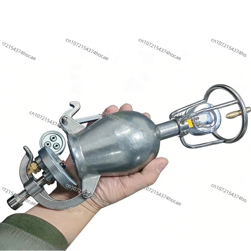 Machine à pop-corn manuelle 340-400ML, Mini Popper en acier inoxydable à tir ouvert pour les collations de nuit de films