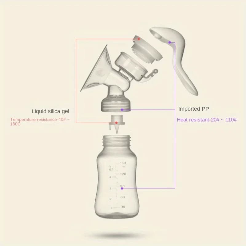Tire-lait manuel portable