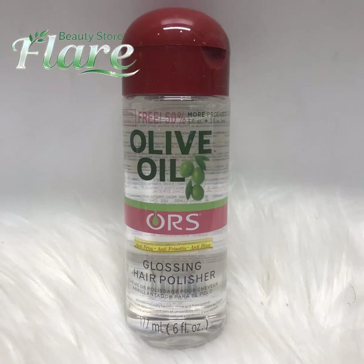 Brume Capillaire Polissante à l'Huile d'Olive Vitale 177ml pour Réparer les Pointes Fourchues