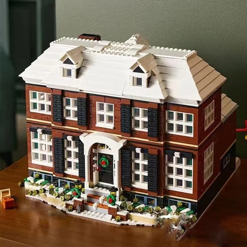 3955 pièces de blocs de construction pour enfants, modèle maison familiale, jouets éducatifs, cadeau d'anniversaire et de Noël