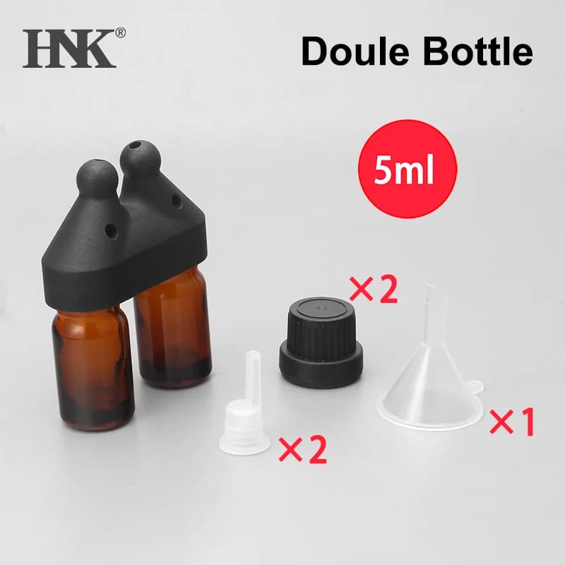 Bouteille d'inhalateur d'huile essentielle et d'arôme étanche, Mini bouteille distributrice d'huile essentielle et de parfum, inhalateur d'huile essentielle