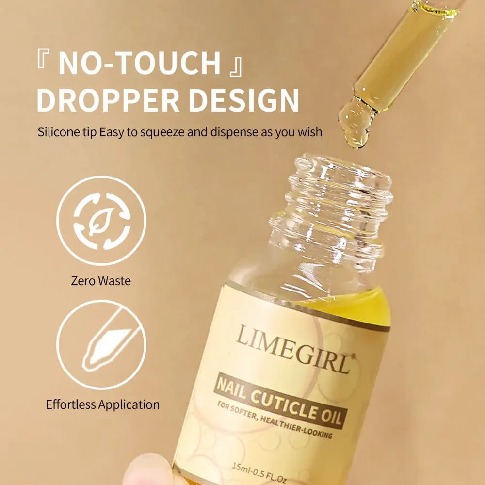 Huile nutritive pour cuticules et ongles, 15ML, réparation nourrissante, soins pour ongles endommagés, traitement à l'huile nutritionnelle, hydrate, renforce et lumineuse pour les ongles
