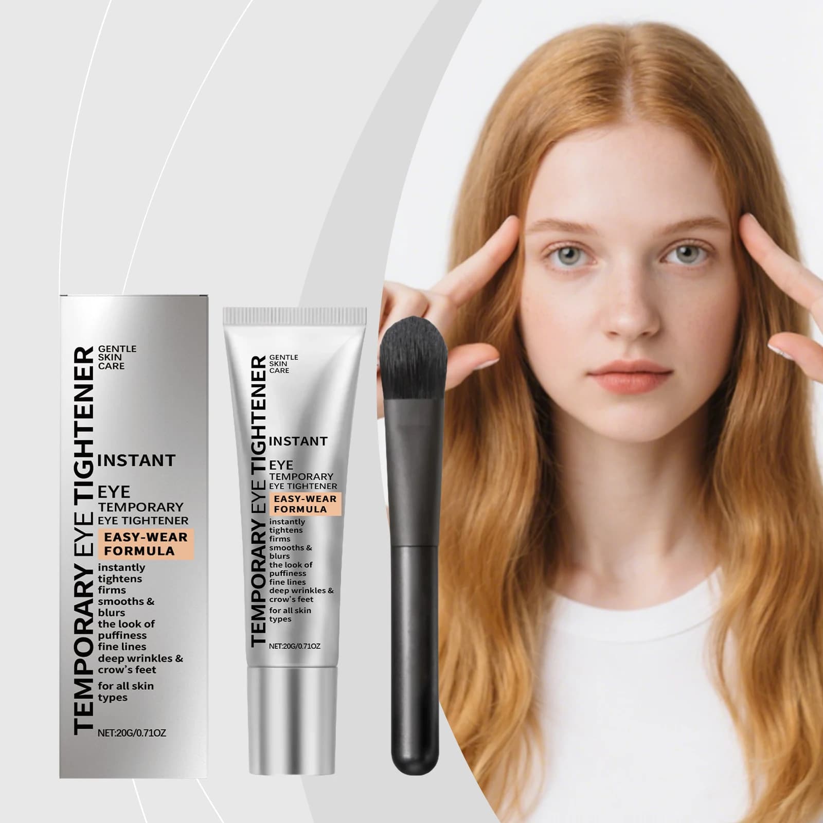 Crème raffermissante pour les yeux à la vitamine E
