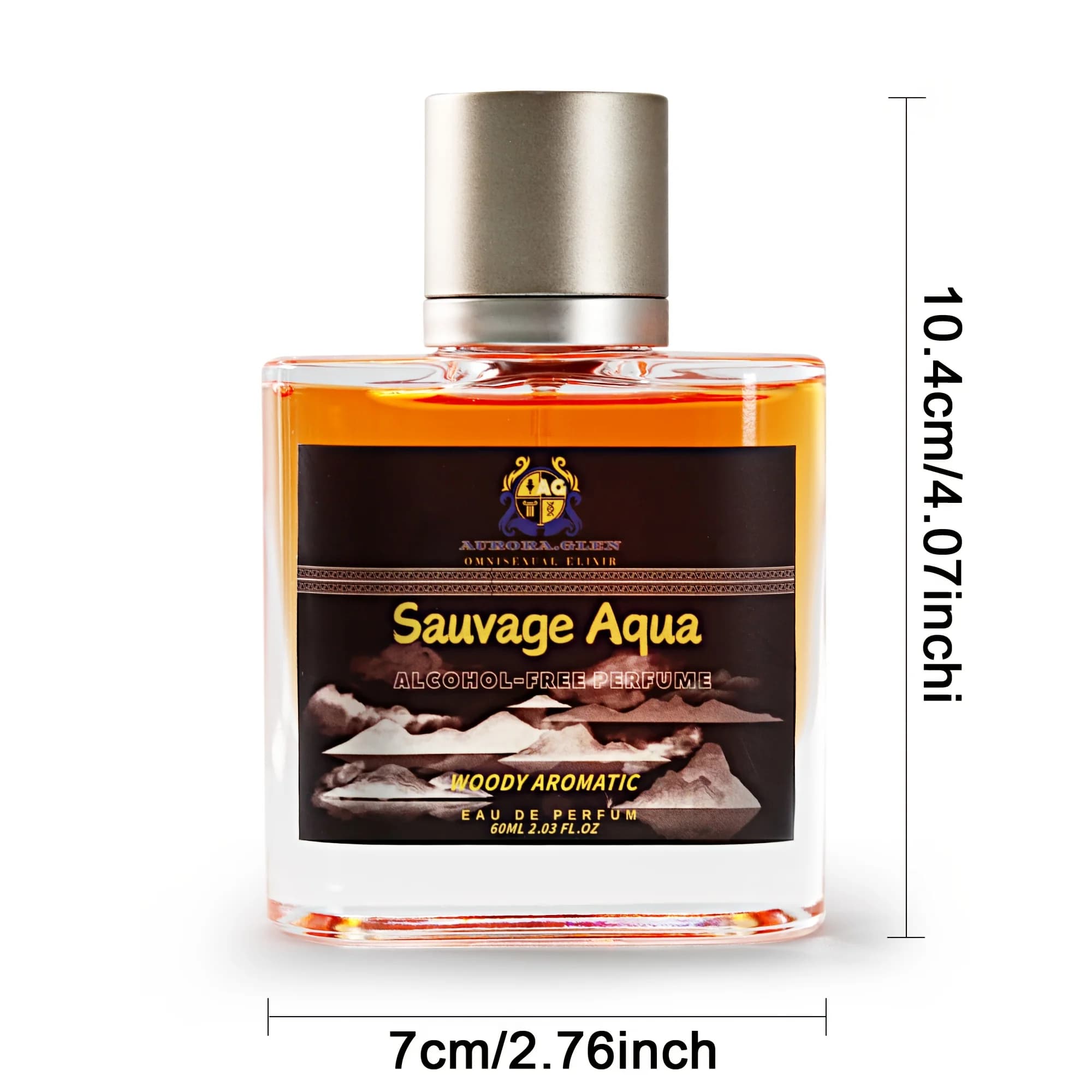 Huile Essentielle Parfumée 60ml – Parfum Longue Durée pour Chambre et Vêtements – Parfum Enrichi en Phéromones – Notes Boisées Riches et Intenses