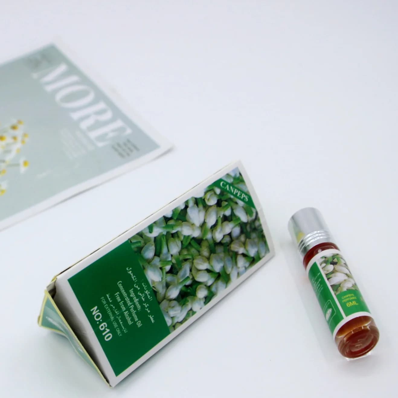 Parfum Roll-On Concentré Choco Musk Marshmallow Chocolat Vanille pour Unisexe 0