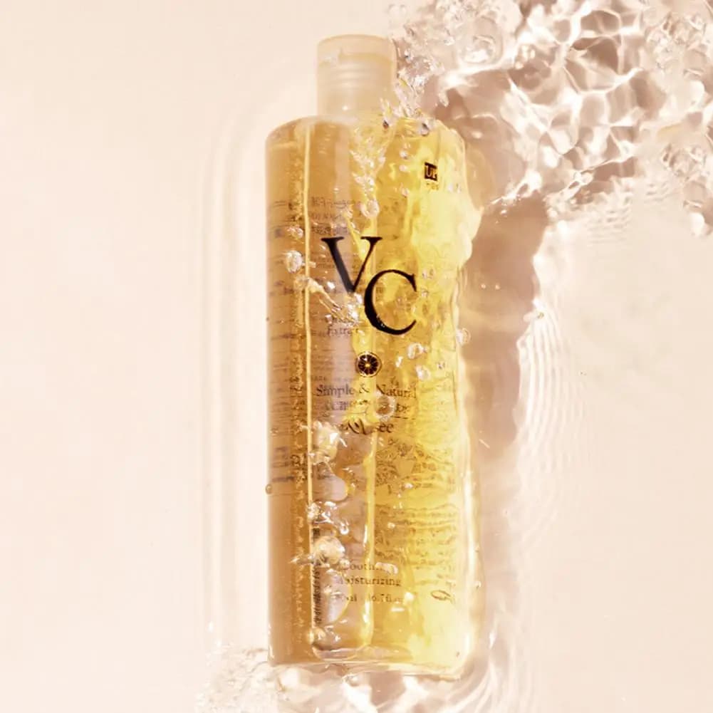 VC – tonique Orange douce, hydratant, grande capacité, compresse humide, rafraîchissant, délicat, contrôle de l'huile, eau brillante