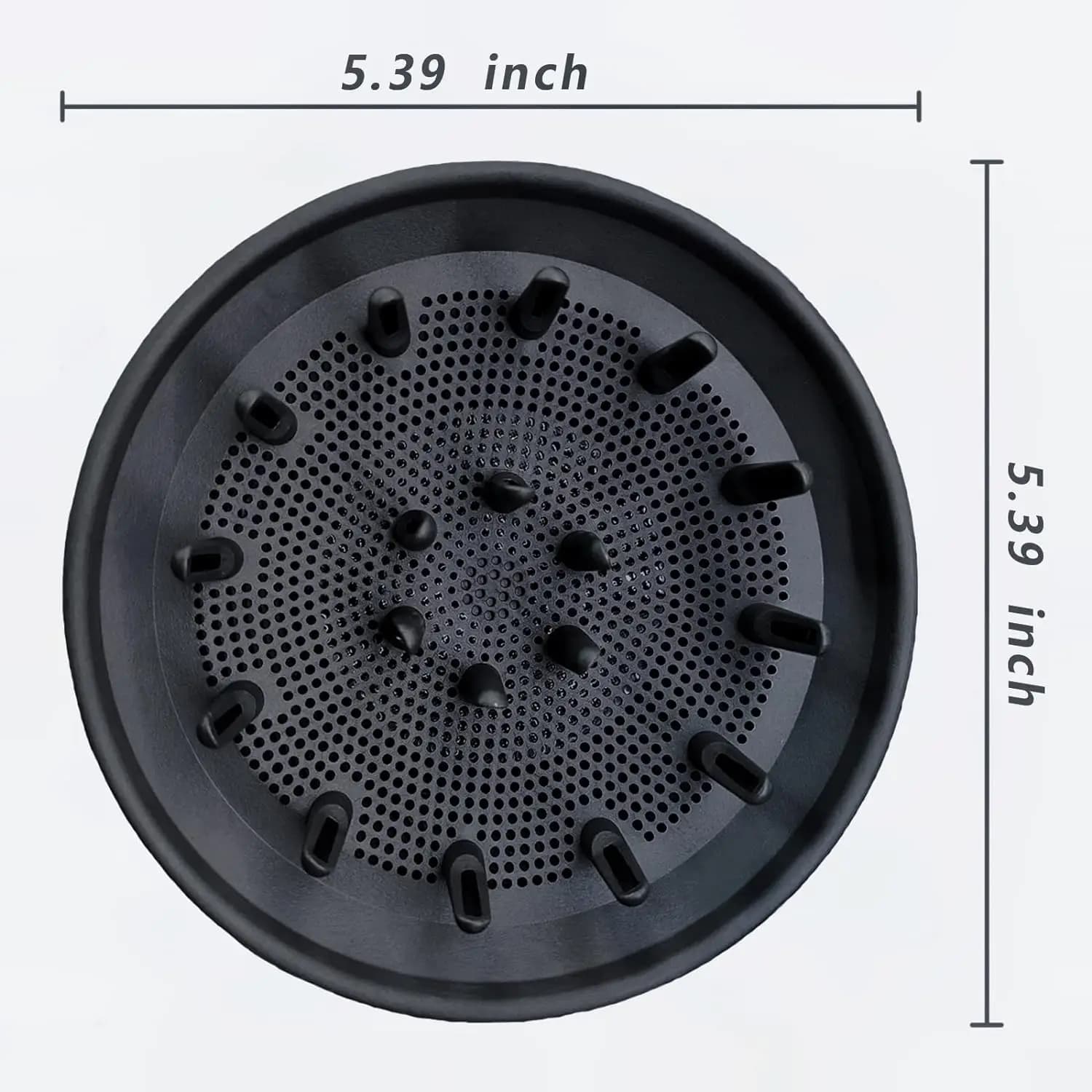 Diffuseur universel compatible avec les sèche-cheveux Supersonic, pièce de rechange IL/RT6-14354-HD01