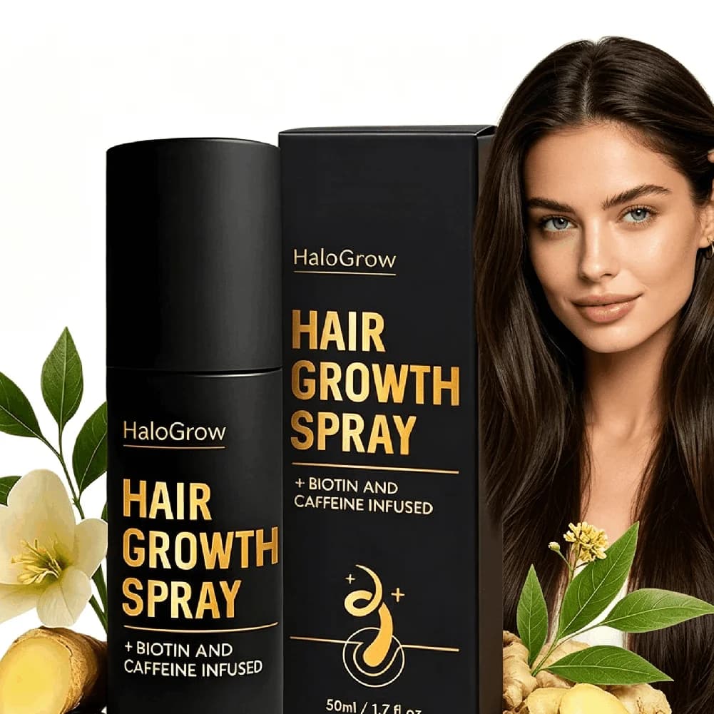 Sérum de croissance capillaire Halogrow – Spray stimulant la pousse des cheveux