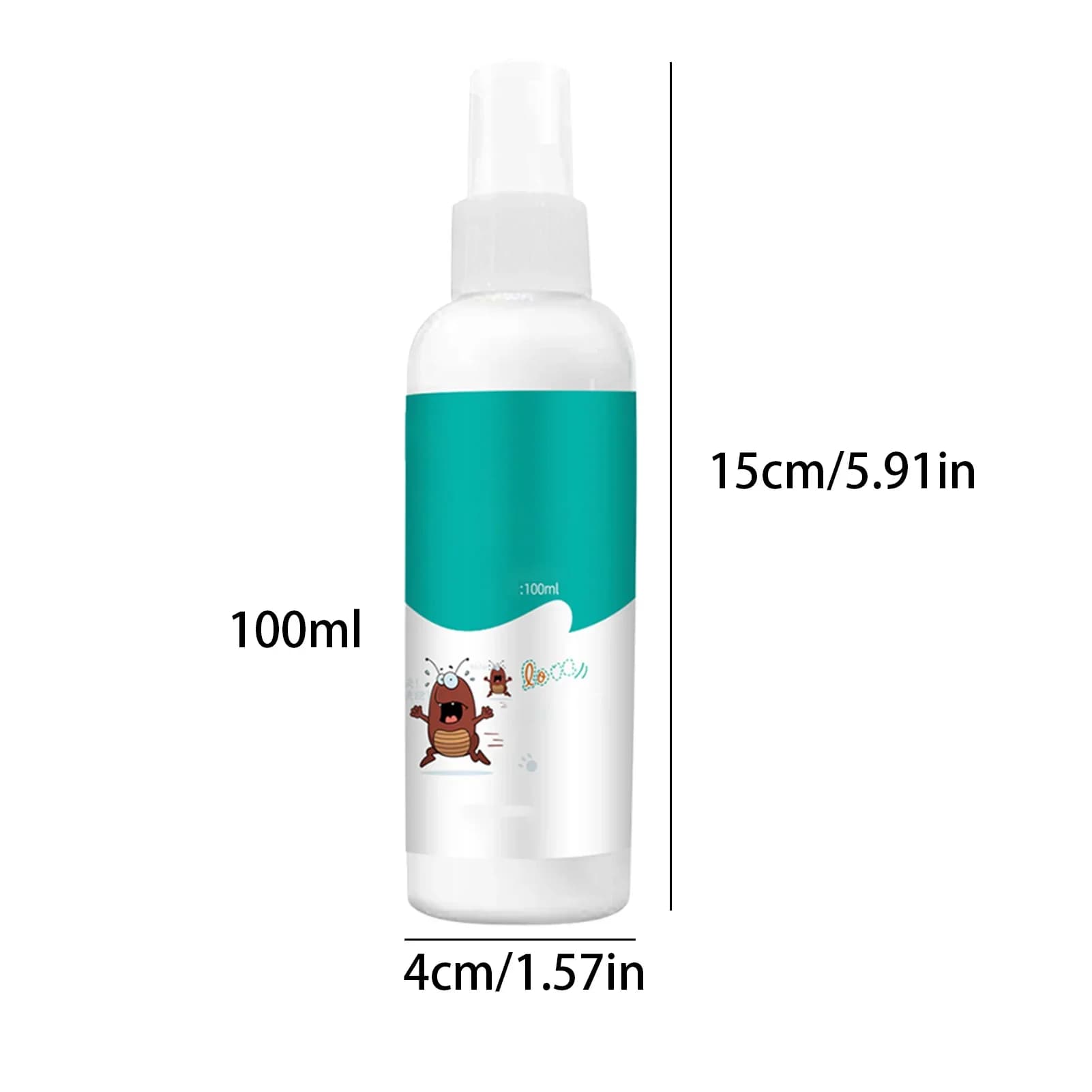 Spray anti-puces et tiques 100 ml pour chiens et chats, traitement contre les puces pour chiens et chats d'intérieur et d'extérieur, spray anti-puces et tiques pour animaux de compagnie