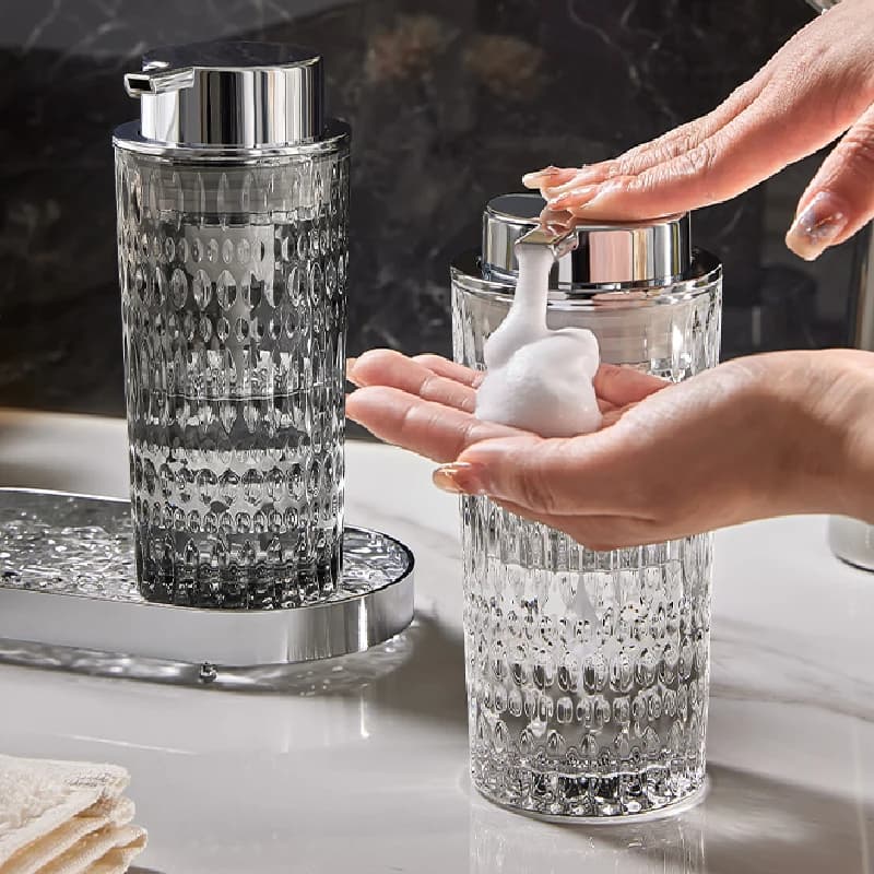 Bouteille d'émulsion barboteur en verre