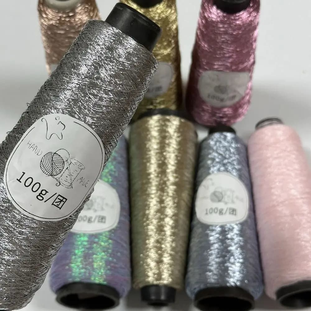 Fil Métallique Multicolore Or et Argent 100g/Rouleau, Diamètre 0,8mm, Accessoires de Crochet, Fournitures de Tissage à la Main