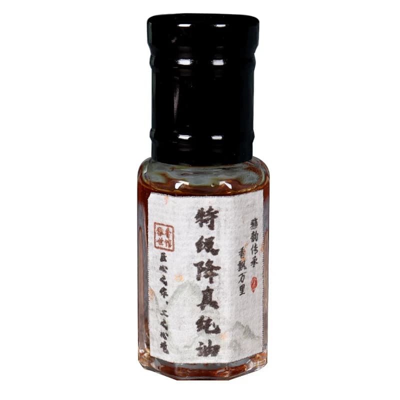Huile Essentielle d'Agarwood du Myanmar Pure Non Diluée Sans Additif Naturelle Pour la Maison, le Culte, la Méditation et Favorisant le Sommeil
