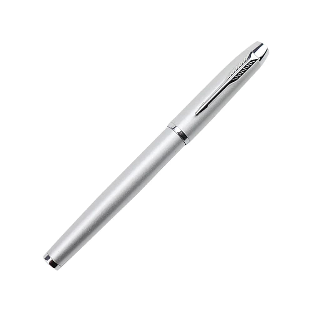 Stylo à bille en métal de marque de luxe, stylo à bille, cadeau d'affaires, écriture, bureau, fournitures scolaires, matériel pour étudiants, papeterie