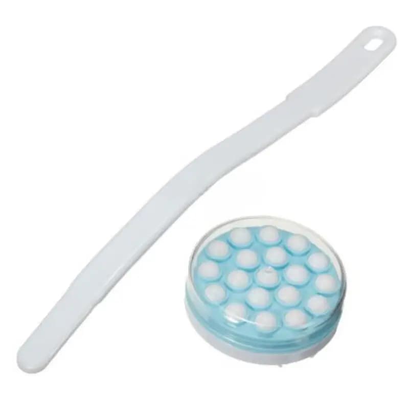 Applicateur de crème à l'huile et Lotion, brosse de douche à Long manche, tête, corps, jambes, dos, brosse de bain, gommage, masseur, épurateur, fournitures de bain, outils