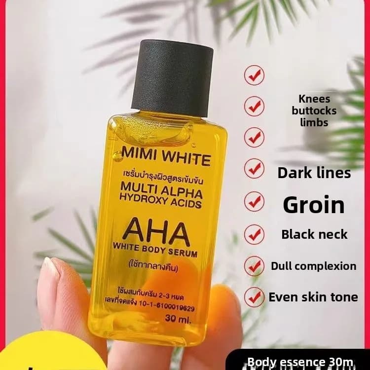 Huile Essentielle pour le Corps de Thaïlande, Huile Hydratante pour le Corps pour une Peau Lisse, Soin Nourrissant pour la Peau avec des Acides de Fruits, Aide à Adoucir la Peau Sèche