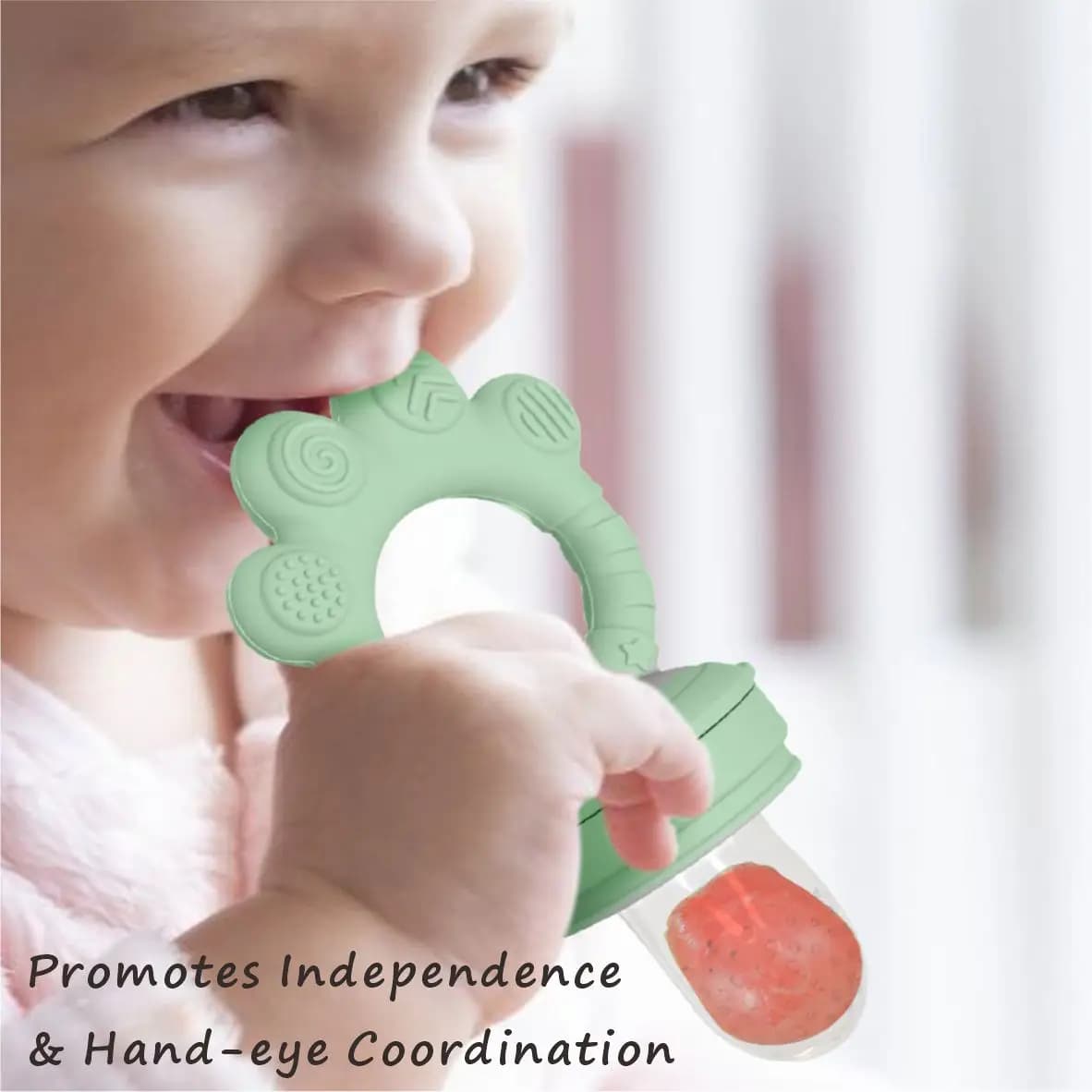 Alimentateur de fruits pour bébé et plateau de congélation combinés, moules à sucettes glacées pour lait maternel, distributeur de nourriture en silicone sans BPA, auto-alimentation pour nourrissons,