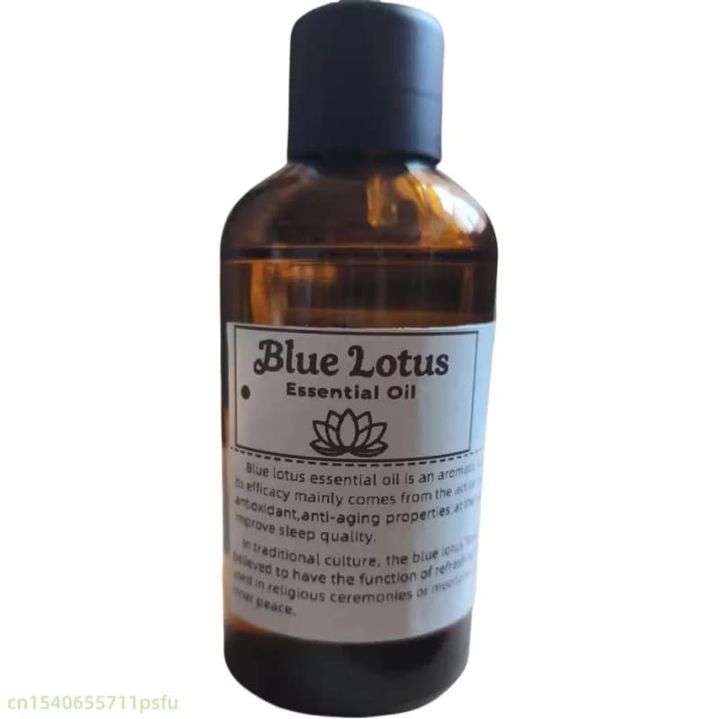 Huile essentielle de fleur de lotus bleue naturelle 100 ml