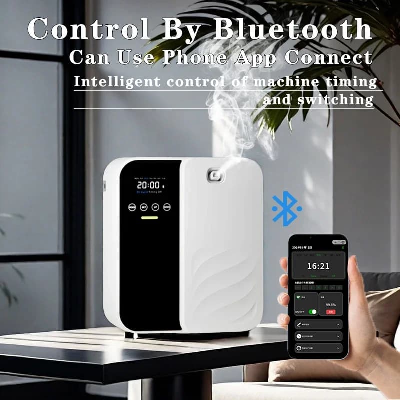 Diffuseur d'arômes sans eau, diffuseur électrique 1000m³, machine à parfum, huiles essentielles, désodorisant, machine à huiles essentielles