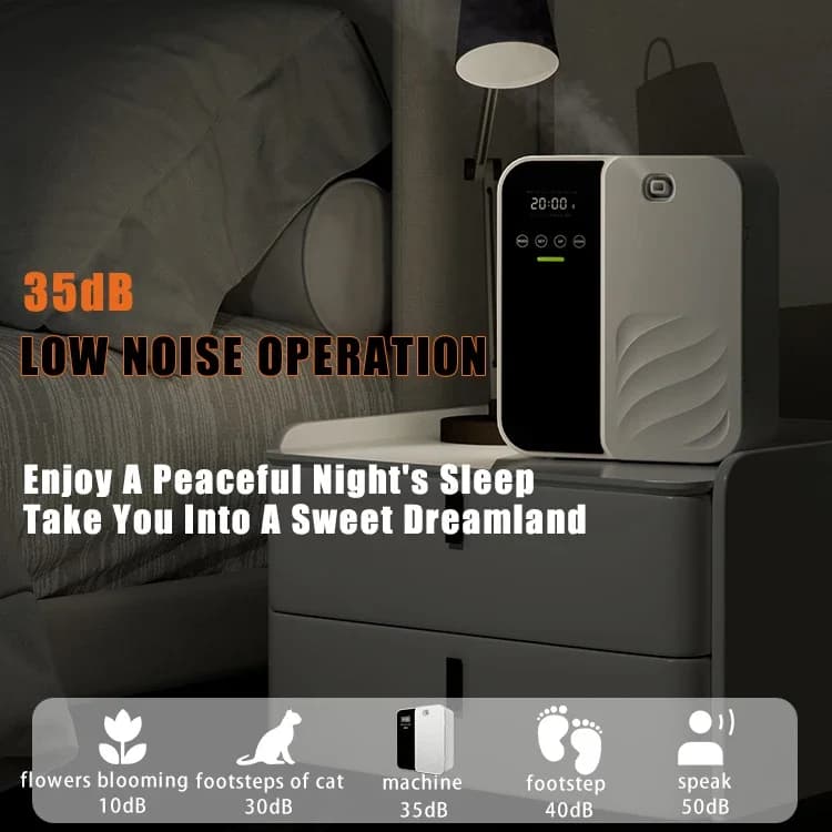 Diffuseur d'arômes sans eau, diffuseur électrique 1000m³, machine à parfum, huiles essentielles, désodorisant, machine à huiles essentielles